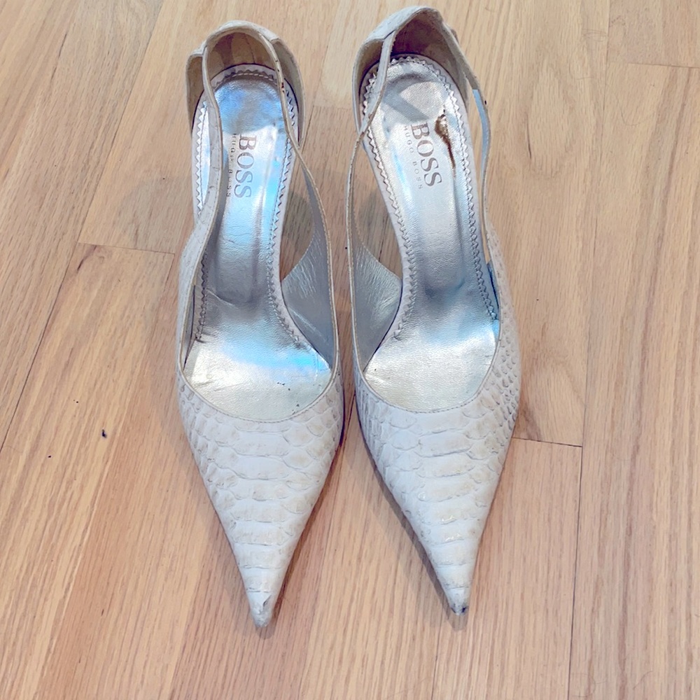 Hugo Boss Alligator Heels